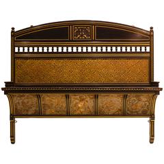 An outstanding Aesthetic Movement Carved and Gilt Wall Shelf by Bruce Talbert 5