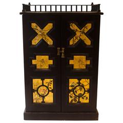 Ebonized Music Cabinet by Dr C Dresser 9