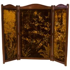 Aesthetic Movement Three-Fold Screen Attributed to B. Talbert 9