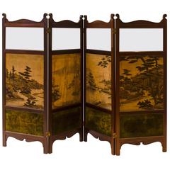 Anglo-Japanese Four-Fold Screen Attributed to E. W. Godwin 10