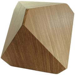William Earle Hal the first faceted table or stool designed 2000