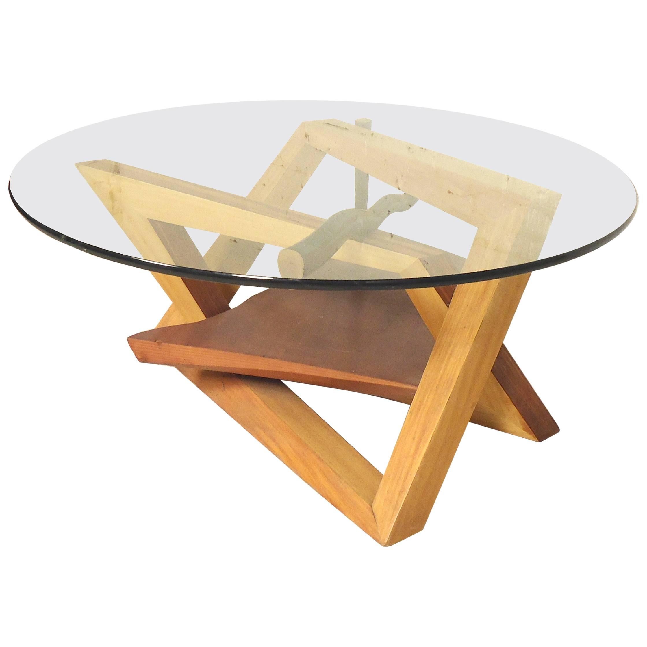Wild Abstract Coffee Table For Sale