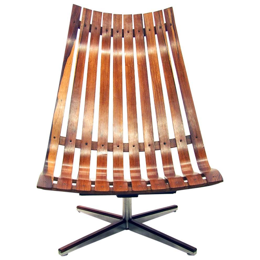 Rosewood "Scandia" Chair by Hans Brattrud