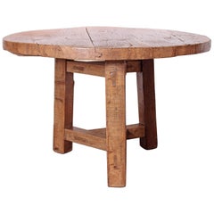 Elm Dining Table from Reclaimed Architectural Elements