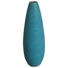 Sandra Zeenni Turquoise Ceramic Vase 12