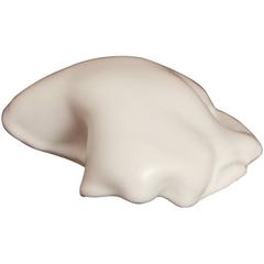 Sandra Zeenni White Ceramic "Nobe" Object 10