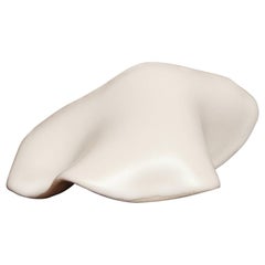 Sandra Zeenni White Ceramic "Nobe" Object