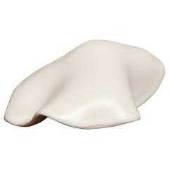 Sandra Zeenni White Ceramic "Nobe" Object 11