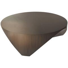 William Earle The Barrens round wood cocktail table design 2010 7