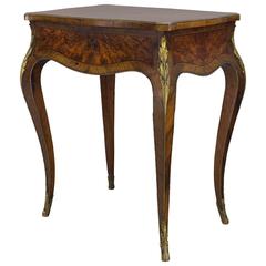 Antique 19th Century Louis XV Style Marquetry Table