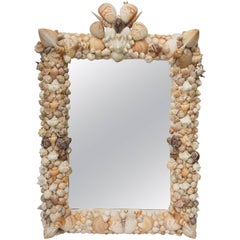 Shell Art Mirror
