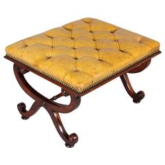 William IV Period Rosewood Stool