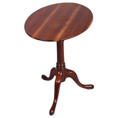 George III Period Fruitwood Tripod Table