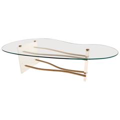 Mid-Century Modern Coffee Table in the Style of Charles Hollis Jones