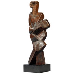 Léon Borgey, Homme Debout 'Standing Man, ' 1919, Bronze n°2/8