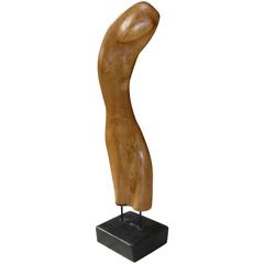 Statuette of Stylized Body of a Nude Woman, France, circa 1940