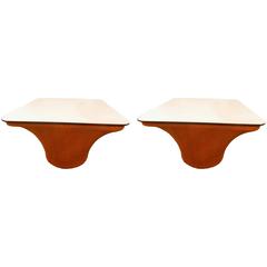 Pair of Pierre Paulin End Tables or Nightstands, circa 1960
