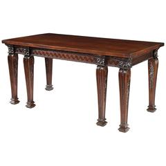 George II Mahogany Side Table Attributed to William Linnell 12
