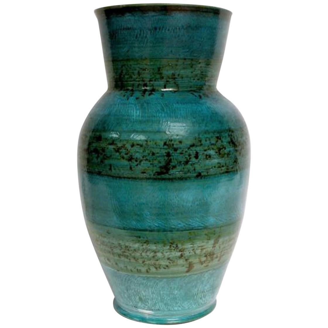 Accolay, Monumental Ceramic Vase, circa 1950 For Sale