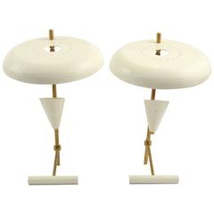 Pair of Table Lamps in the Manner of Stilnovo 6