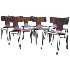 Anziano Dining Chairs by John Hutton for Donghia