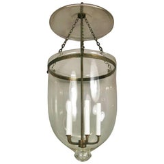 Vintage Large-Scale Glass Bell Jar