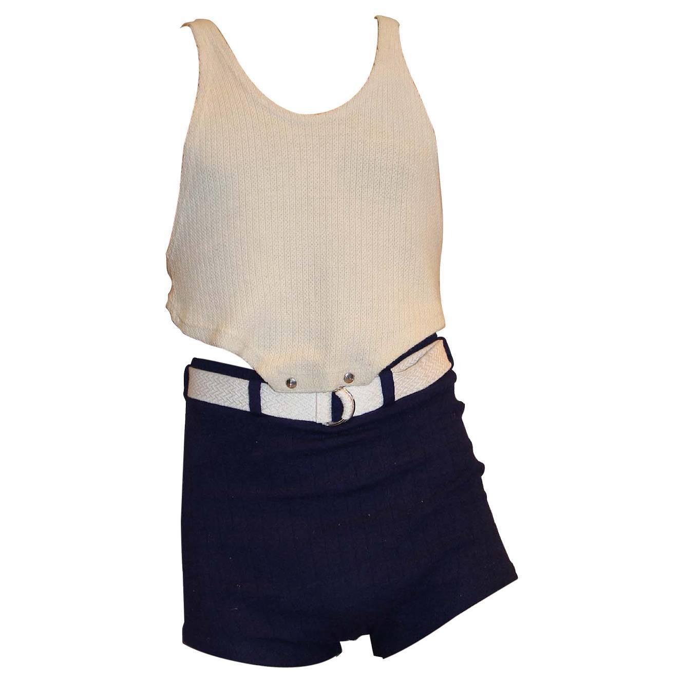 1920s Men's Bathing Suit For Sale at 1stdibs