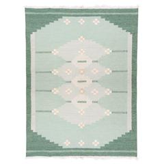 Swedish Rolakan Carpet Handwoven Wool