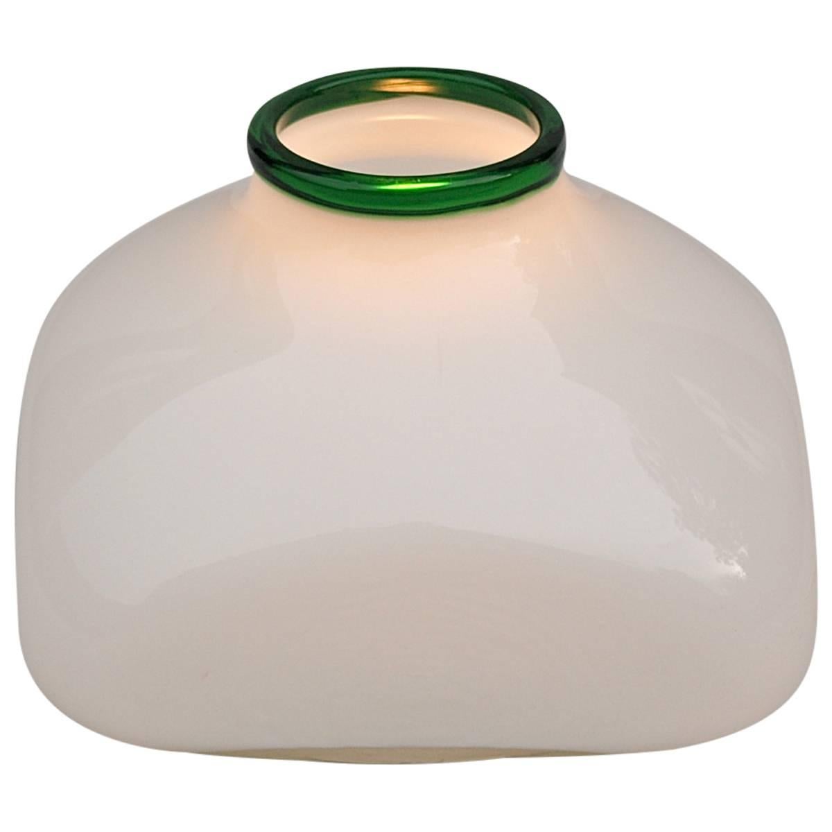 Opaline Lamp by Ettore Sottsass, Late 20th Century For Sale