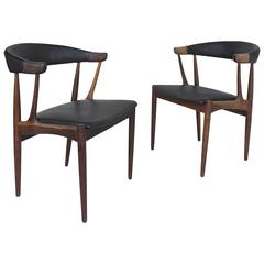 Mid-Century Modern Armchairs in Rio Rosewood by Johannes Andersen 11