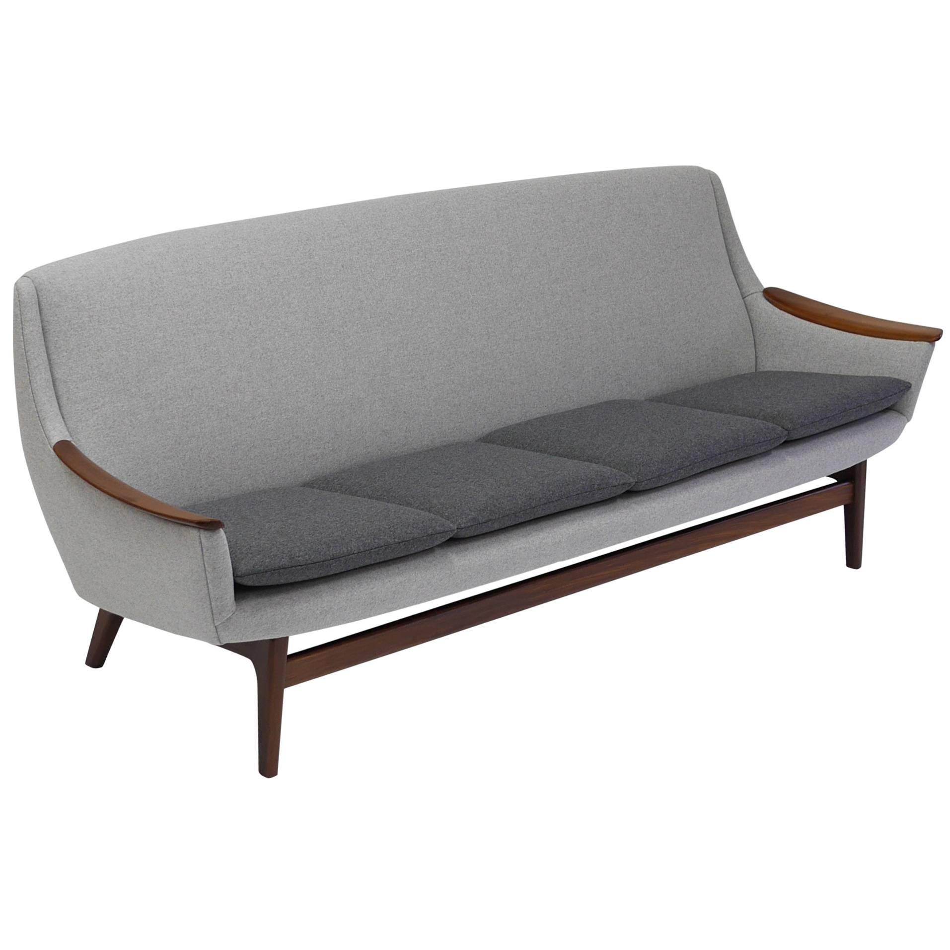 Fine Scandinavian Sofa by Rastad and Relling For Sale