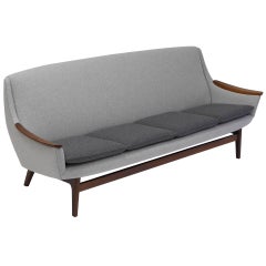 Fine Scandinavian Sofa by Rastad and Relling