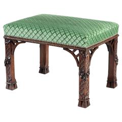 George II Walnut Stool Attributed to William Vile 10