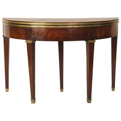 French Directoire Mahogany Games Table 9