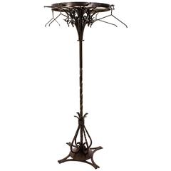 Rare Art Deco Amsterdam School Coat Stand by Winkelman & Van der Bijl 7