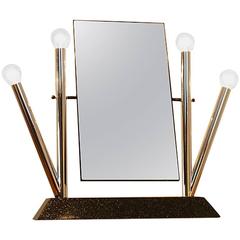 Yucca Table Mirror by Anna Anselmi for Bieffeplast, Italy, 1980s
