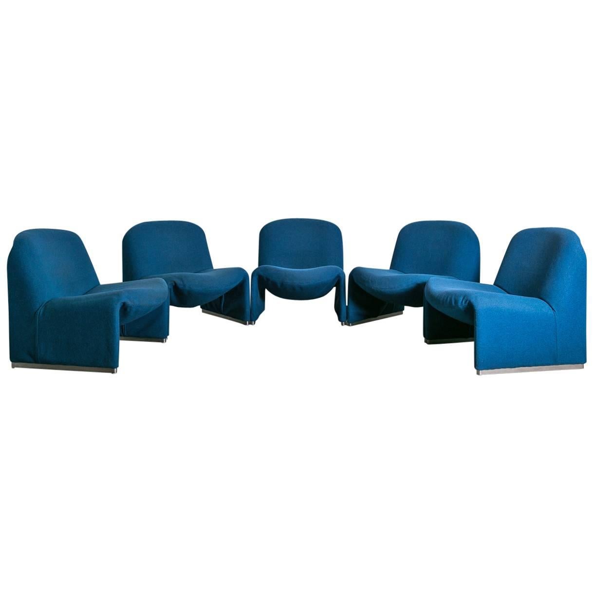 Set of three "Alky" Chairs by Giancarlo Piretti for Castelli, 1970, Italy