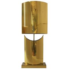 C. Jere Huge Brass Table Lamp , Mid-Century Modern, 1970s, USA 12