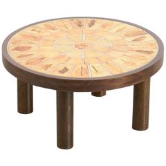 Small Tile Coffee Table by Roger Capron, Vallauris