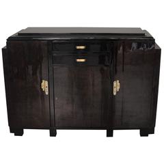 Small Art Deco Buffet with Mahogany Veneer