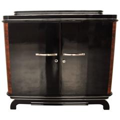 1920s Art Deco Commode with Walnut Details