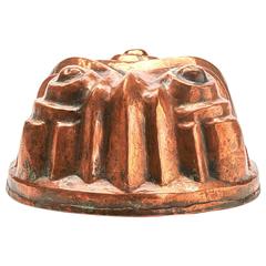 Antique Lined Copper Aspic/Jelly Mould 19th Century
