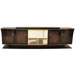 Antique Extra Large Art Deco Sideboard from France