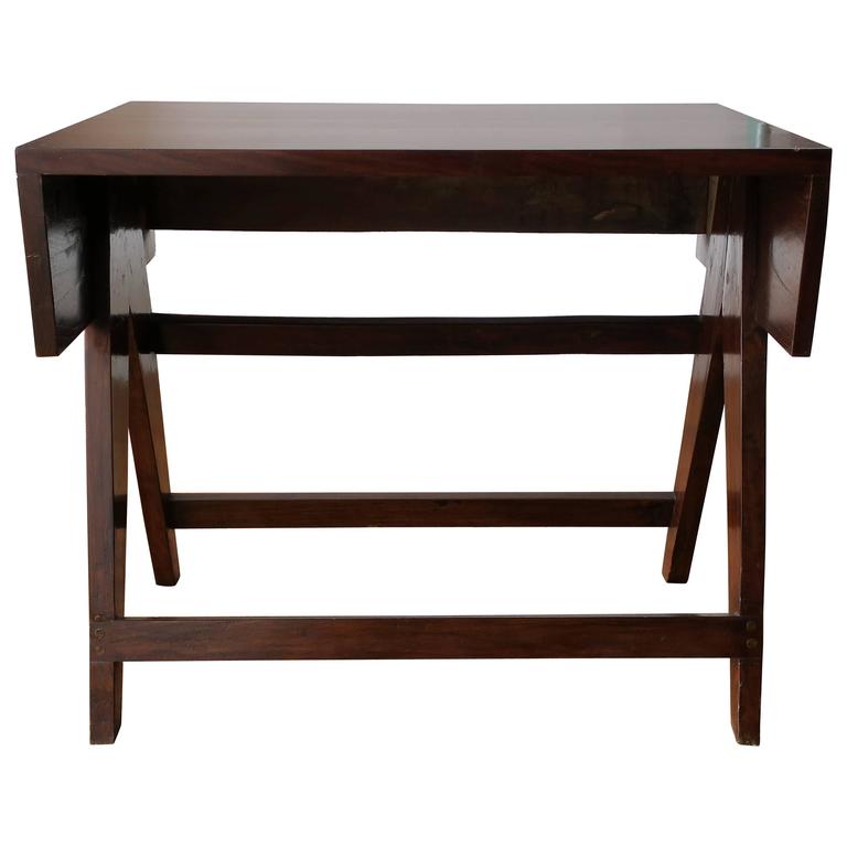 PIERRE JEANNERET Desk from the Administrative Building of Chandigarh For Sale