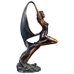 Bronze Sculpture Dancing Woman