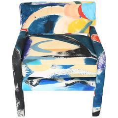 Red Painted Chair A