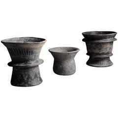 Ancient Southeast Asian Ban Chiang Pottery Vessels 9