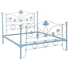 Wide Cast Iron Bed, MSK32