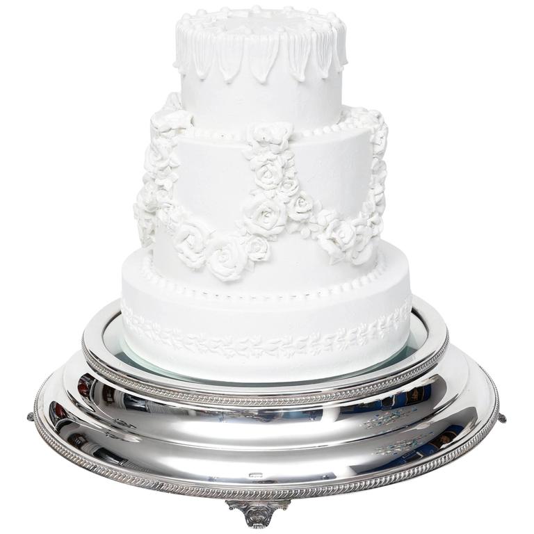 Vintage European Wedding Cake Stand at 1stDibs