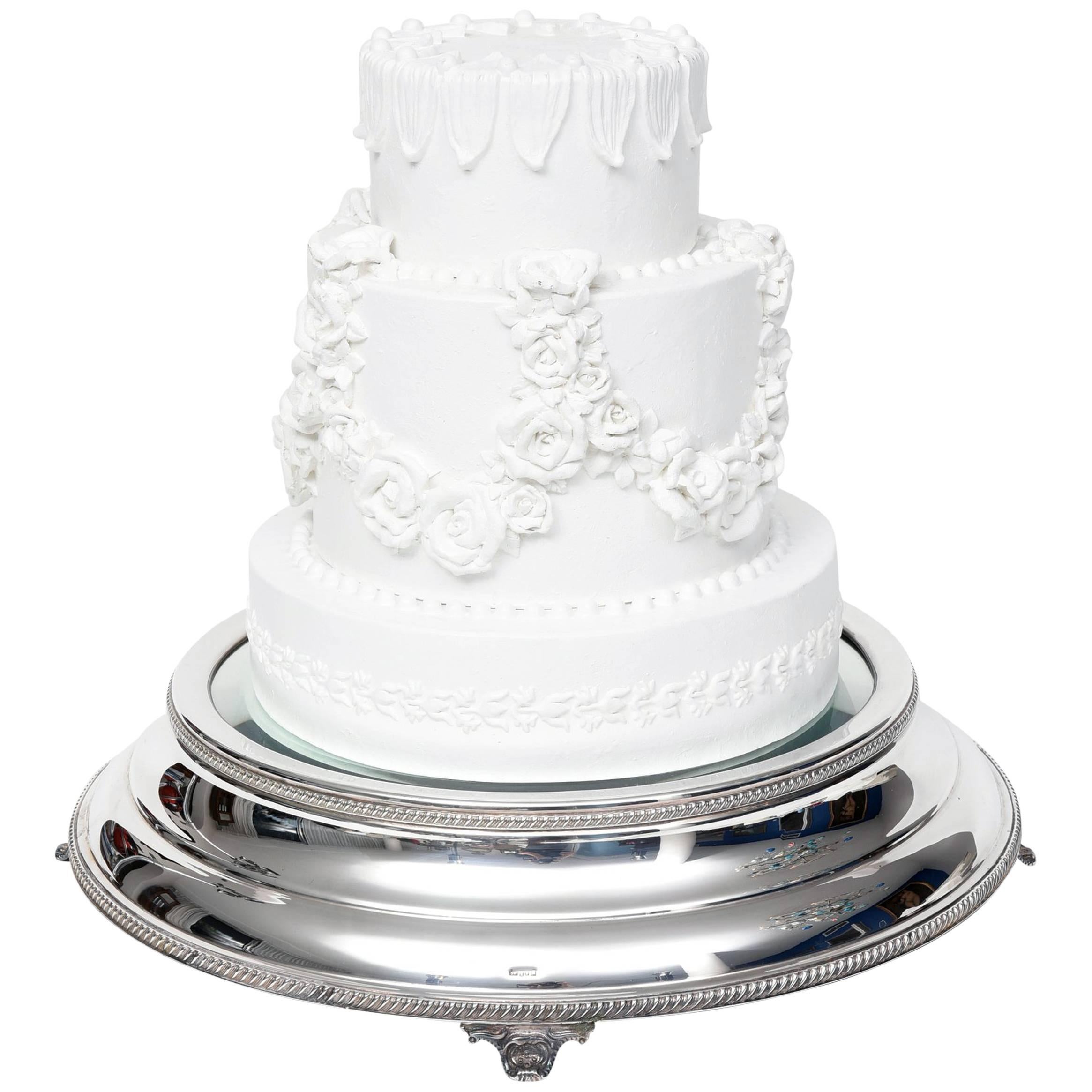 Vintage European Wedding Cake Stand